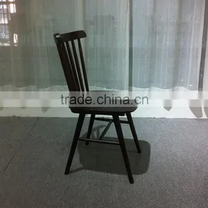 Solid Wood Chair for Restaurant HYN-1002 thumbnail-5