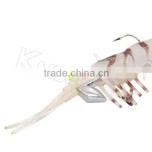 CHS007 2016 New Design Mould Soft Shrimp Fishing Lure Power Prawn Bait thumbnail-2