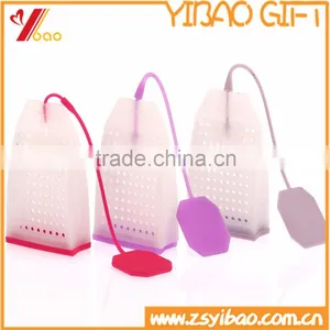 Hot Sale Food Grade Silicone Bag Shape Tea Infuser thumbnail-1