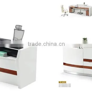 Modern White Simple Elegant Front Desk Counter TC-66118 Quality Choice thumbnail-2