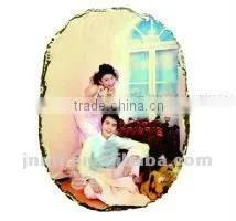 SH35 Oval Shape Folk Art Sublimation Slate as Souvenior thumbnail-1