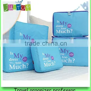 5 in 1 Silk Printing Travel Bag Organizer for Clothes thumbnail-4
