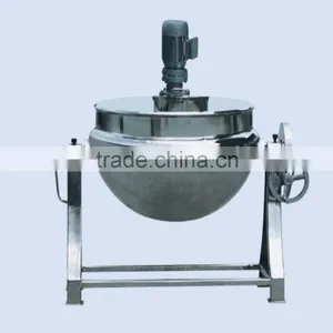 Fixed Jacket Kettle/cooking Kettle With Agitator With Agitator for Kitchenette thumbnail-1