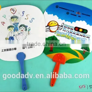 2016 Wholesale Gift Items Mini Blank Hand Fans Quality Choice thumbnail-4