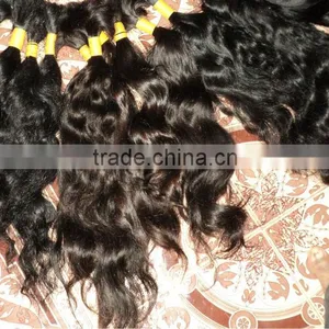 Grade 8A Hair Extensions Natural Hair Line Bulk Hair 10inch thumbnail-1
