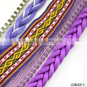 Handmade Nylon Woven Bracelet Stock Fashion Colorful Bracelet thumbnail-2