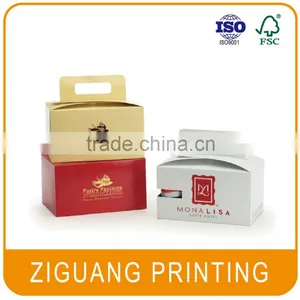 Custom Printed Paper Box With Handle thumbnail-1