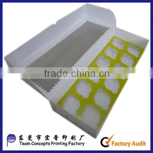 High Grade Printing Cupcake Packaging Box With PVC Windows Quality Choice thumbnail-1