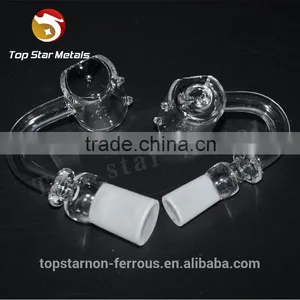 Domeless Dozer Quartz Nail Quartz Trough Domeless Nail Female 10mm14mm18mm thumbnail-1