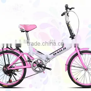 20" Folding Bike for Lady From China / 6 Speed Bicycle thumbnail-3