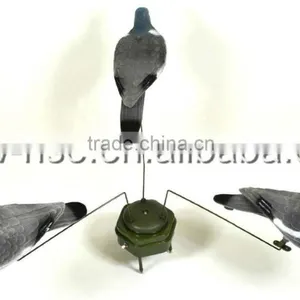 Triple Pigeon Decoy Spinner Magnet Rotary Shooting Machine thumbnail-2