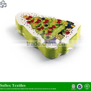 Cotton Christmas Promotion Custom Shaped Compressed Towel / Magic Towels thumbnail-4