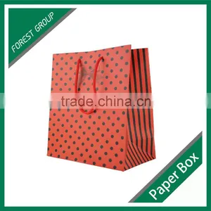 Hot Design Strong Quality Art Paper Bag for Shopping Gift in China thumbnail-4
