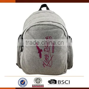 Stylish Kids Casual Backpack With Embroidery Logo thumbnail-1