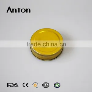 Gold Glass Storage Honey Jars'lid thumbnail-2