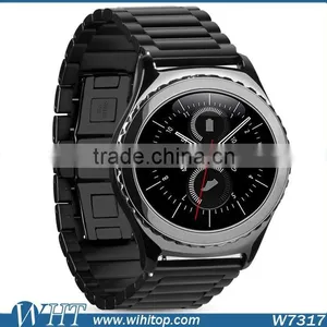 For Samsung Gear S2 Classic Smart Watch Strap, Stainless Steel Watch Strap for Samsung Gear S2 Quality Choice thumbnail-1