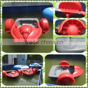 Amusement Park Swimming Pool Hand Boat,dolphin Paddle Boat, Kids Paddle Boat for Sale thumbnail-4