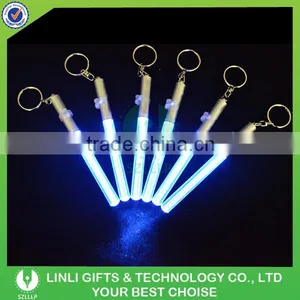 2016 Cheap Cheering Illuminated Stick, Multicolor Toy Mini Keychain Stick For Gift thumbnail-4