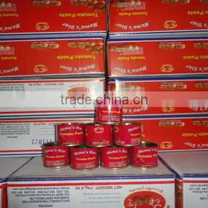 Supply 70g*50 & 70g*100 H/O Canned Tomato Paste thumbnail-6