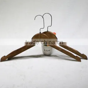 High Quality New Anti-slip Wooden Hanger for Clothes thumbnail-1