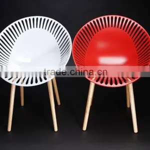 Whole Sale Outdoor Furniture Moon Chair With Wooden Leg Leisure Chair No 1554a thumbnail-2