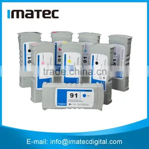 Premium Designjet Z6100 Ink Cartridge for HP91 Vivera Ink 775ML thumbnail-1