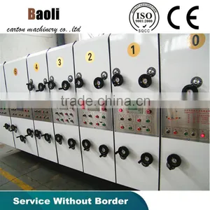 Remarkable Performance Automatic 5 Color Corrugated Carton Flexo Printer Slotter Die Cutter Machinery thumbnail-3