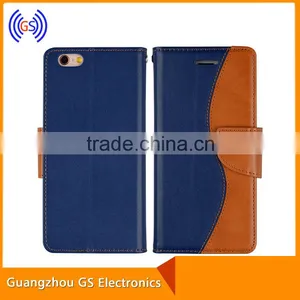 Fashion Flip PU Leather Wallet Phone Case for Iphone 6/6S thumbnail-1