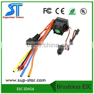 Original ZD Racing Spare Part Brushless 45A ESC for ZD Racing 1/10 RC Brushless Car thumbnail-1