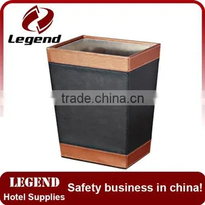 Leatherette Recycling Waste Bin Hotel Room thumbnail-6