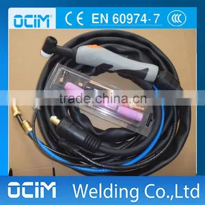 WP18 Water Cooled Tig Welding Torch With Grey Handle thumbnail-1