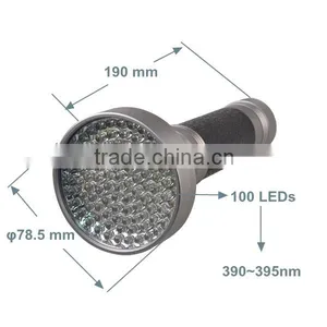 3W Professional Semen Detection 100 UV LED Flashlight thumbnail-5