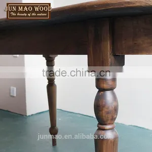 2016 Happy Classic Wild Type Brown Oval Wooden Dining Table Room Furniture thumbnail-3