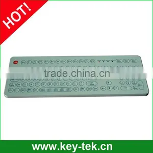 IP68 Dynamic Rated Washable Industrial Membrane Keyboard With Integrated Numeric Keypad thumbnail-4