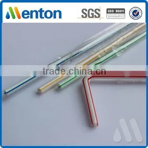 Yiwu Factory Hot Sale Striped Acrylic Water Bottle Flexible Straw Wrap Film thumbnail-2