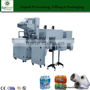 Linear Type High Speed PE Film Wrapping Machine/Packing Machine for Bottles/Cans thumbnail-1