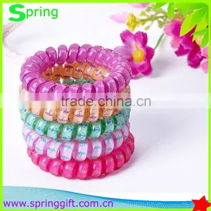 Traceless Fabric Telephone Line Elastic Hair Ring Quality Choice thumbnail-5