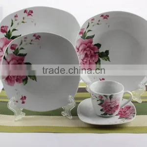 20 Pcs Ceramic Square Dinner Set,ceramic Houseware thumbnail-1