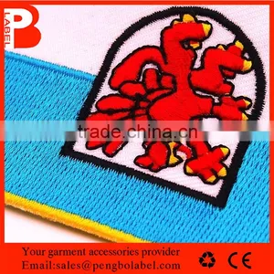 Cheap 3D Embroidered Badge Custom Brand Embroidery Patches for Hats and Clothing thumbnail-1