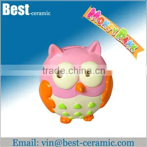 Ceramic Owl Money Box thumbnail-1