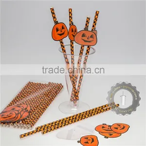 Hallowmas Party Drinking Straws Paper Straw thumbnail-1