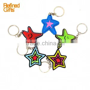 Professional Good PVC Rubber Supplier PVC Rubber Keychain thumbnail-1