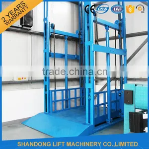 Warehouse Portable Lift Platform Electriing Aerial Rail Guide Hydraulic Lifting Platform thumbnail-6