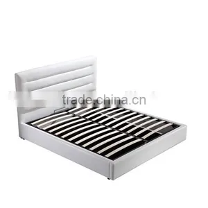 Leather Pu Faux Gas Lift Storage Bed thumbnail-3