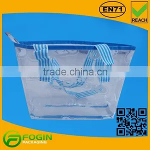 Ziplock Pvc Beach Bag With Handle thumbnail-1