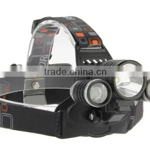 A-OK XM L T6 3 LED 4000 Lumens Owl Dual Use Bicycle Volkswagen Led Headlight Lamp thumbnail-4