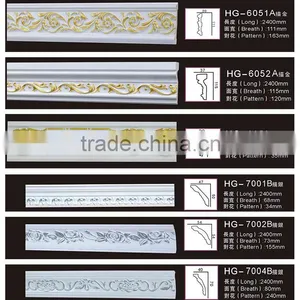 Luxury Easy Installation Polyurethane Styrofoam Ceiling Molding in House Decoration thumbnail-3