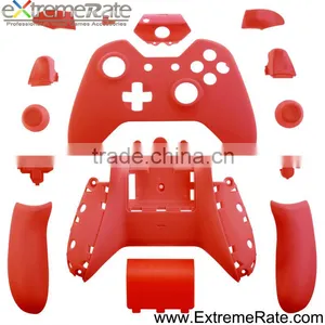 Soft Touch Red Full Set Housing Cover for Xbox One Shell Case thumbnail-6