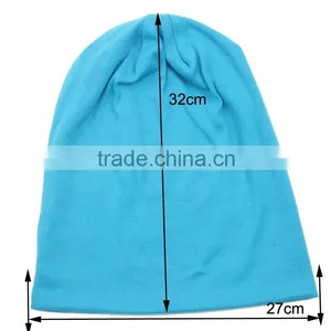 2015 Newest Adult Leisure Loose Hat Fashion Hip-Hop Unisex Autumn&Winter Knitted Cotton Hats thumbnail-6