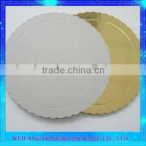 China Mill Supplier Golden Foil Paper Board For Cake Decorating thumbnail-1